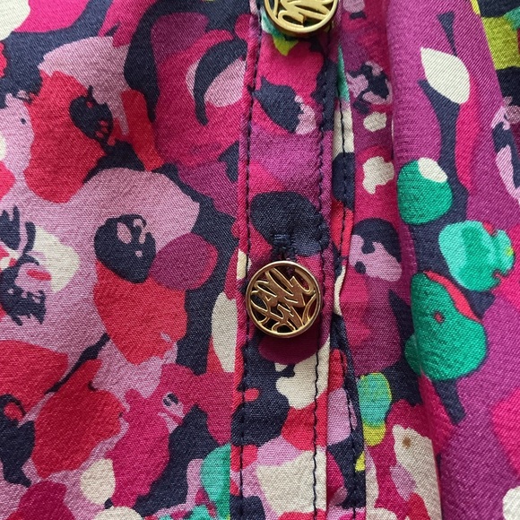 Lilly Pulitzer Elsa Top Blouse Silk Multi Wild Confetti S GRAIL Rare - Picture 4 of 7